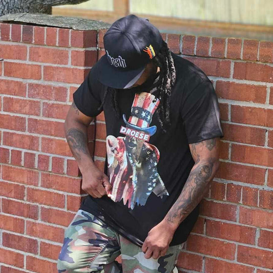 Limited Edition Numbered Droese Apollo Tee (Black)